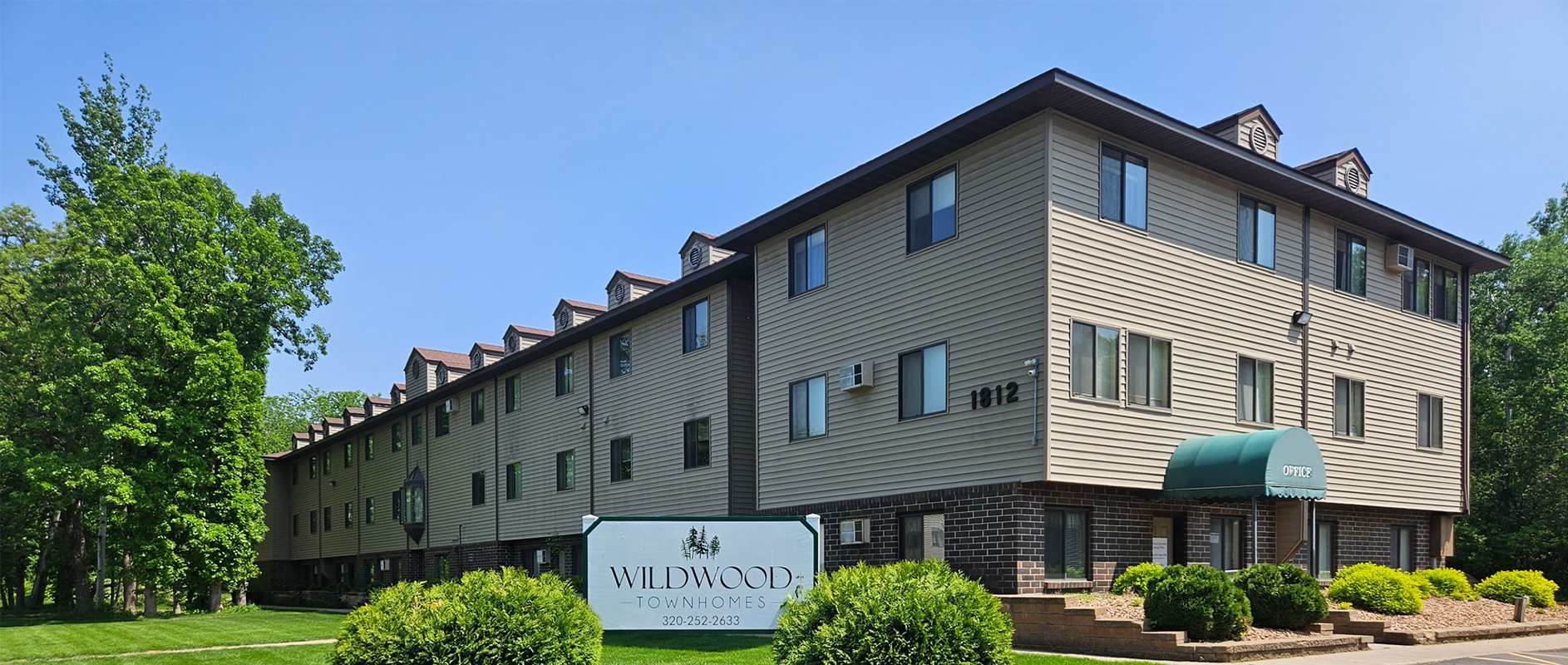 Wild Wood Townhomes exterior view